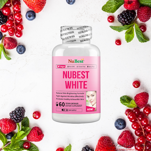 Đừng quên sử dụng NuBest White đều đặn, ăn nhiều trái cây và rau xanh