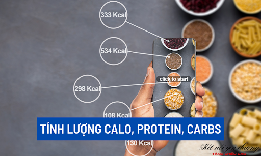 Tính lượng protein, calo, carbs giúp bạn điều chỉnh hàm lượng phù hợp hơn